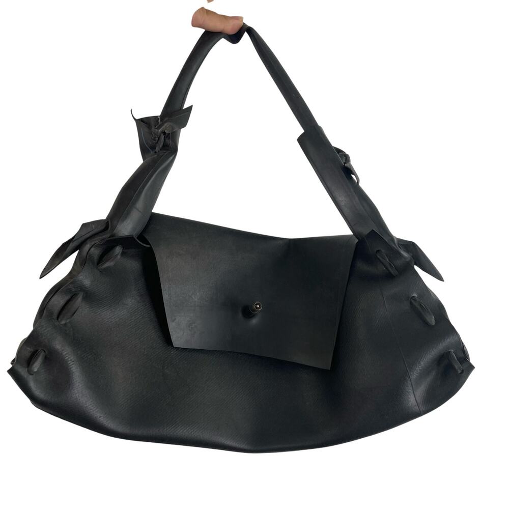 Trash Fashion Aidana Baldassarre Tire Shoulder Bag Art to Wear Avant-Garde